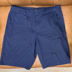 O'Neill Men's Navy Flat Front Shorts